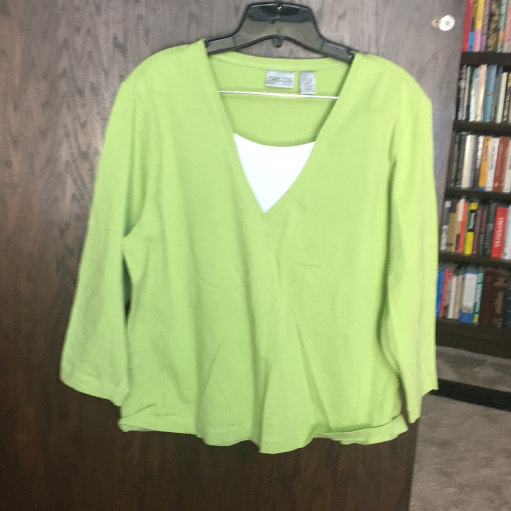 Chico’s size 2 long sleeve t-shirt